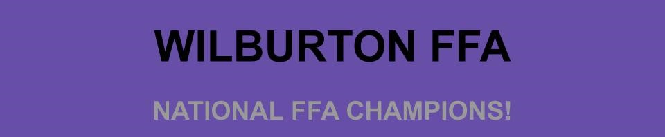 WILBURTON FFA NATIONAL CHAMPIONS!