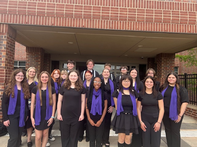 The WHS Choir at State Solos and Ensembles